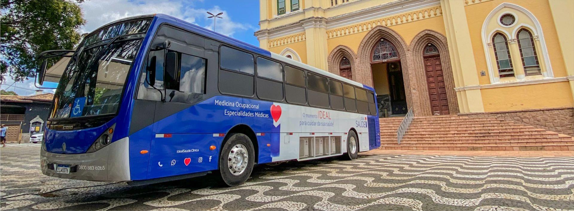 Ônibus Clínica Unidade Móvel